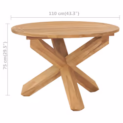 VidaXL 316169 table de jardin - Vue supplémentaire 6