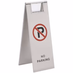 Repérez les dangers temporaires ou affichez des messages vitaux à n’importe quel endroit à l’aide de ce panneau pliable recto ...