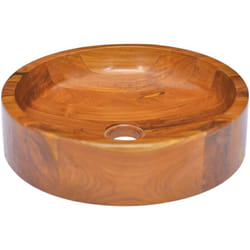 Vidaxl - Lavabo Bois de teck massif Φ40x10 cm