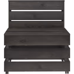 Ce canapé palette central de jardin est un excellent choix pour vous détendre et profiter du beau temps, faire une sieste ou  ...