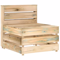 Ce canapé palette central de jardin est un excellent choix pour vous détendre et profiter du beau temps, faire une sieste ou ...