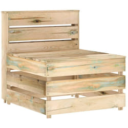 Vidaxl - Canapé palette de milieu de jardin bois de pin imprégné