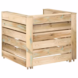 VidaXL 316204 banc de jardin Bois - Vue supplémentaire 4