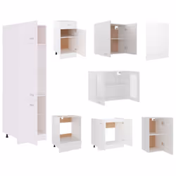 VidaXL 3067639 Armoire de rangement de salle à manger et de cuisine - Vue supplémentaire 5
