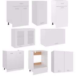 VidaXL 3067647 Armoire de rangement de salle à manger et de cuisine - Vue supplémentaire 4
