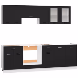 VidaXL 3067648 Armoire de rangement de salle à manger et de cuisine