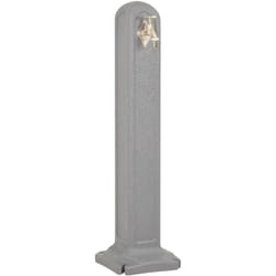 Vidaxl - Réservoir de jardin avec robinet Gris clair Aspect de pierre