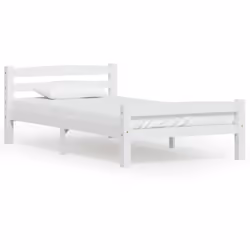 Prenez le chemin moderne vers une chambre à coucher cool avec ce cadre de lit en bois ! Il constitue un supplément pratique e ...