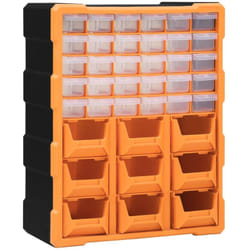 Vidaxl - Organisateur multi-tiroirs avec 39 tiroirs 38x16x47 cm