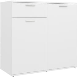 Buffet blanc 80x36x75 cm bois d'ingénierie vidaXL