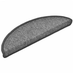 Vidaxl - Tapis d'escalier 10 pcs 56x17x3 cm Gris foncé