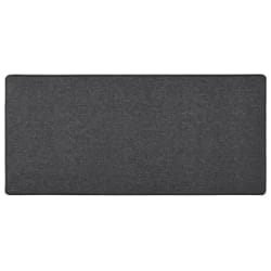 VidaXL Tapis de couloir - Anthracite - 50x100 cm