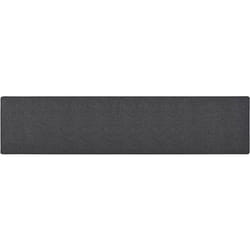 Vidaxl - Tapis de couloir Anthracite 50x250 cm