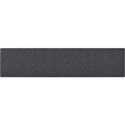 Vidaxl - Tapis de couloir Anthracite 80x400 cm