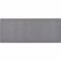 vidaXL Tapis de couloir Gris foncé 80x200 cm