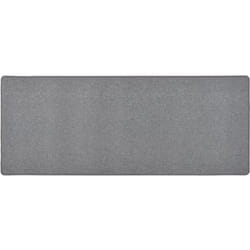 vidaXL Tapis de couloir Gris foncé 80x200 cm