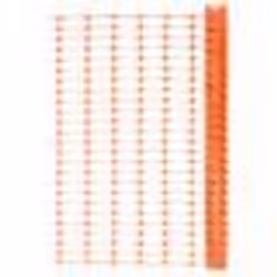 vidaXL Clôture de jardin 50 m Orange - TU