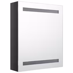 VidaXL 326481 miroir de salle de bain et armoire de rangement pour évier