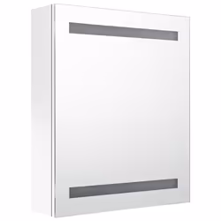 VidaXL 326486 miroir de salle de bain et armoire de rangement pour évier