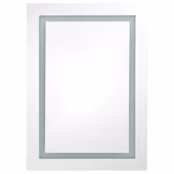VidaXL 326491 miroir de salle de bain et armoire de rangement pour évier - Vue supplémentaire 4