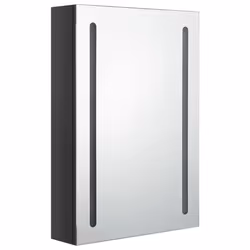 VidaXL 326496 miroir de salle de bain et armoire de rangement pour évier