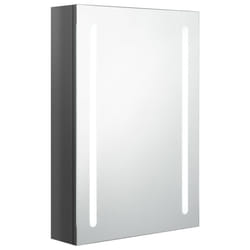 VidaXL 326498 miroir de salle de bain et armoire de rangement pour évier
