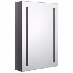VidaXL 326498 miroir de salle de bain et armoire de rangement pour évier