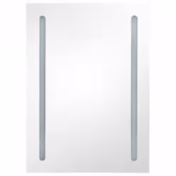 VidaXL 326498 miroir de salle de bain et armoire de rangement pour évier - Vue supplémentaire 4