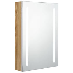 VidaXL 326500 miroir de salle de bain et armoire de rangement pour évier