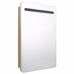 VidaXL 326507 miroir de salle de bain et armoire de rangement pour évier