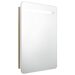 VidaXL 326508 miroir de salle de bain et armoire de rangement pour évier