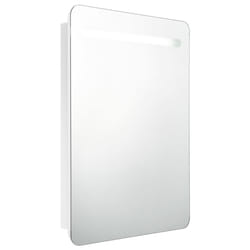 VidaXL 326509 miroir de salle de bain et armoire de rangement pour évier
