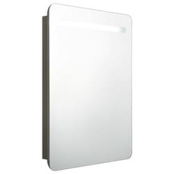 VidaXL 326510 miroir de salle de bain et armoire de rangement pour évier