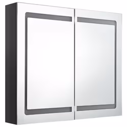 VidaXL 326512 miroir de salle de bain et armoire de rangement pour évier - Vue supplémentaire 3