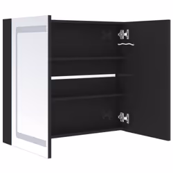 VidaXL 326512 miroir de salle de bain et armoire de rangement pour évier - Vue supplémentaire 5