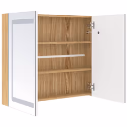 VidaXL 326516 miroir de salle de bain et armoire de rangement pour évier - Vue supplémentaire 5