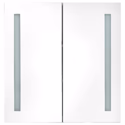 VidaXL 326523 miroir de salle de bain et armoire de rangement pour évier - Vue supplémentaire 4