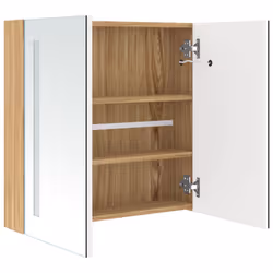 VidaXL 326523 miroir de salle de bain et armoire de rangement pour évier - Vue supplémentaire 5