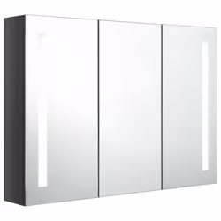 VidaXL 326528 miroir de salle de bain et armoire de rangement pour évier
