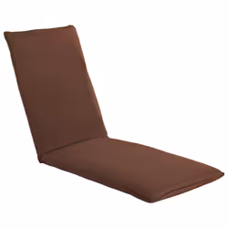 VidaXL 316049 chaise d'extérieur Terrace Siège rembourré Oxford, Polyester Marron