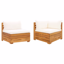 VidaXL 316085, Bois d'acacia, Adultes et enfants