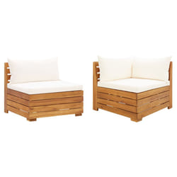VidaXL 316085 banc de jardin Bois d'acacia