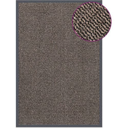 Vidaxl - Paillasson touffeté 80x120 cm Marron foncé