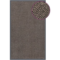 Vidaxl - Paillasson touffeté 90x150 cm Marron foncé