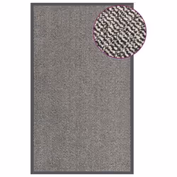 vidaXL Paillasson touffeté 90x150 cm Marron clair - TU