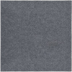 Vidaxl - Tapis 100x100 cm gris