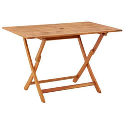 vidaXL Table pliable de jardin 120x70x75 cm Bois deucalyptus solide