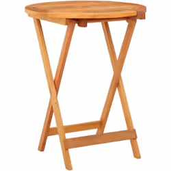 Cette table à manger en bois ajoute une touche élégante au dîner pour les fêtes, les pique-niques et toutes les activités de  ...