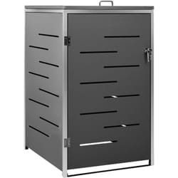 Vidaxl - Abri pour poubelle 69x77,5x112,5 cm Inox