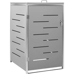 Vidaxl - Abri pour poubelle 69x77,5x115 cm Inox